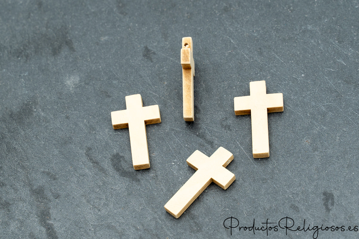 Colgantes Cruz de Madera Grabables