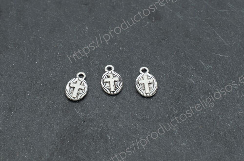 Dijes de Cruz Pequeños Cruz 9mm