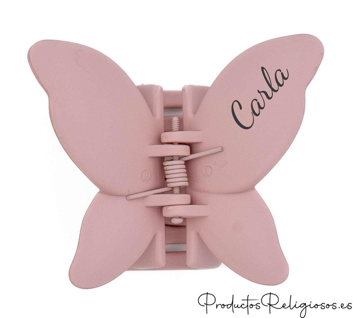 Pinza de Pelo de Mariposa Personalizada Rose Gold