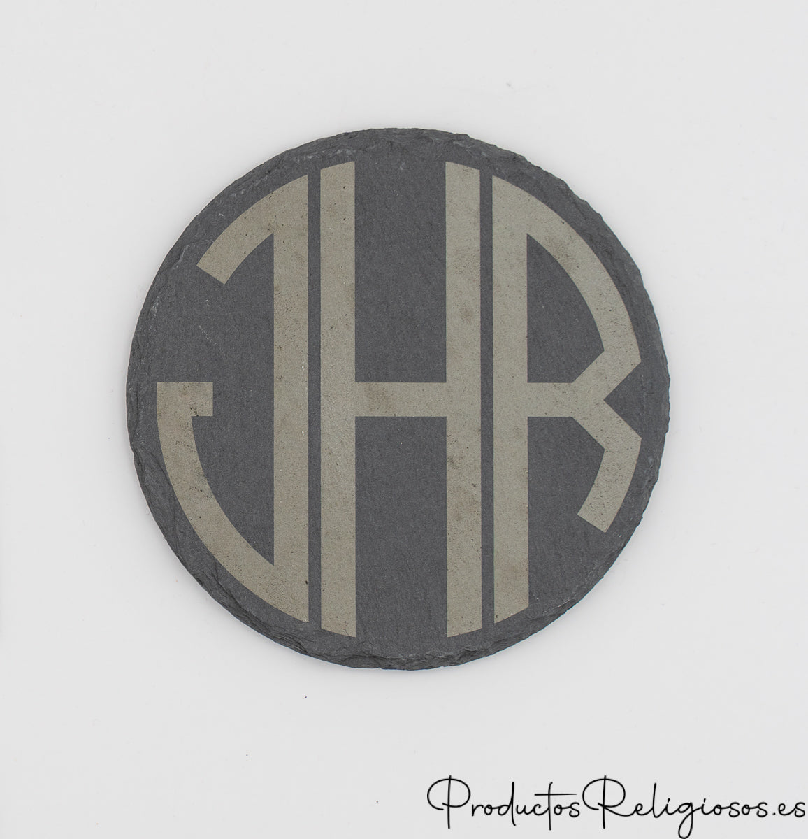 Posavasos de Pizarra Natural Personalizados con Motivos Religiosos