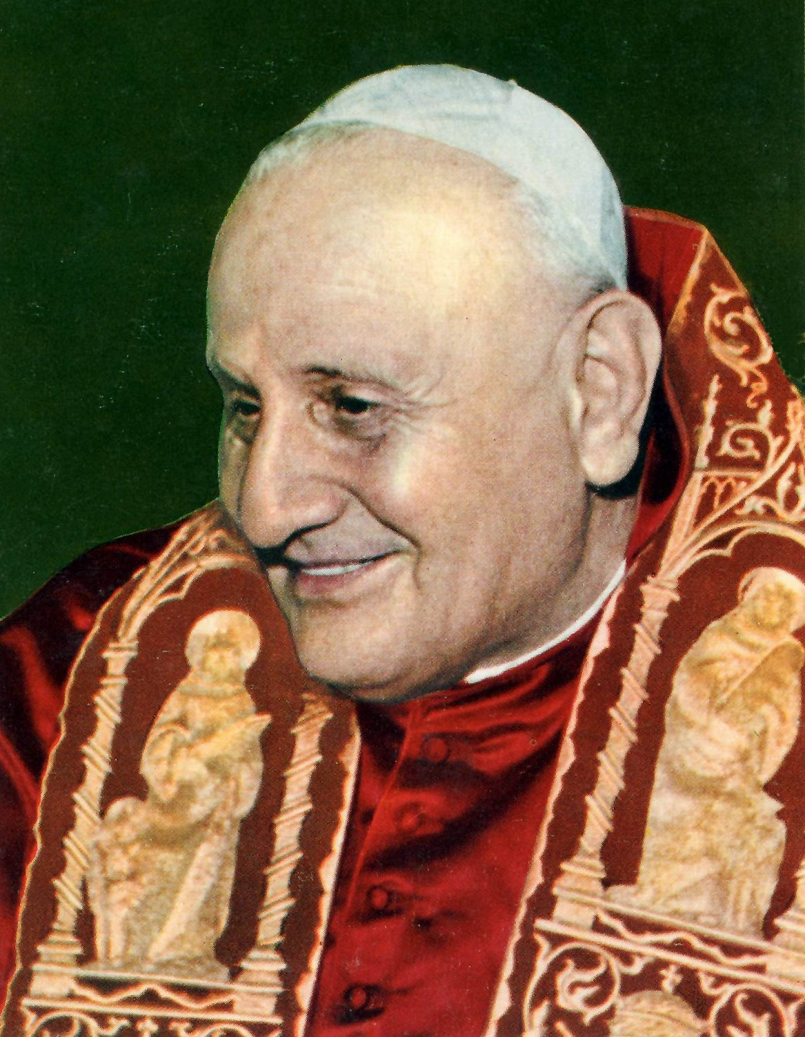 Retrato fotográfico del papa Juan XXIII (Angelo Giuseppe Roncalli).