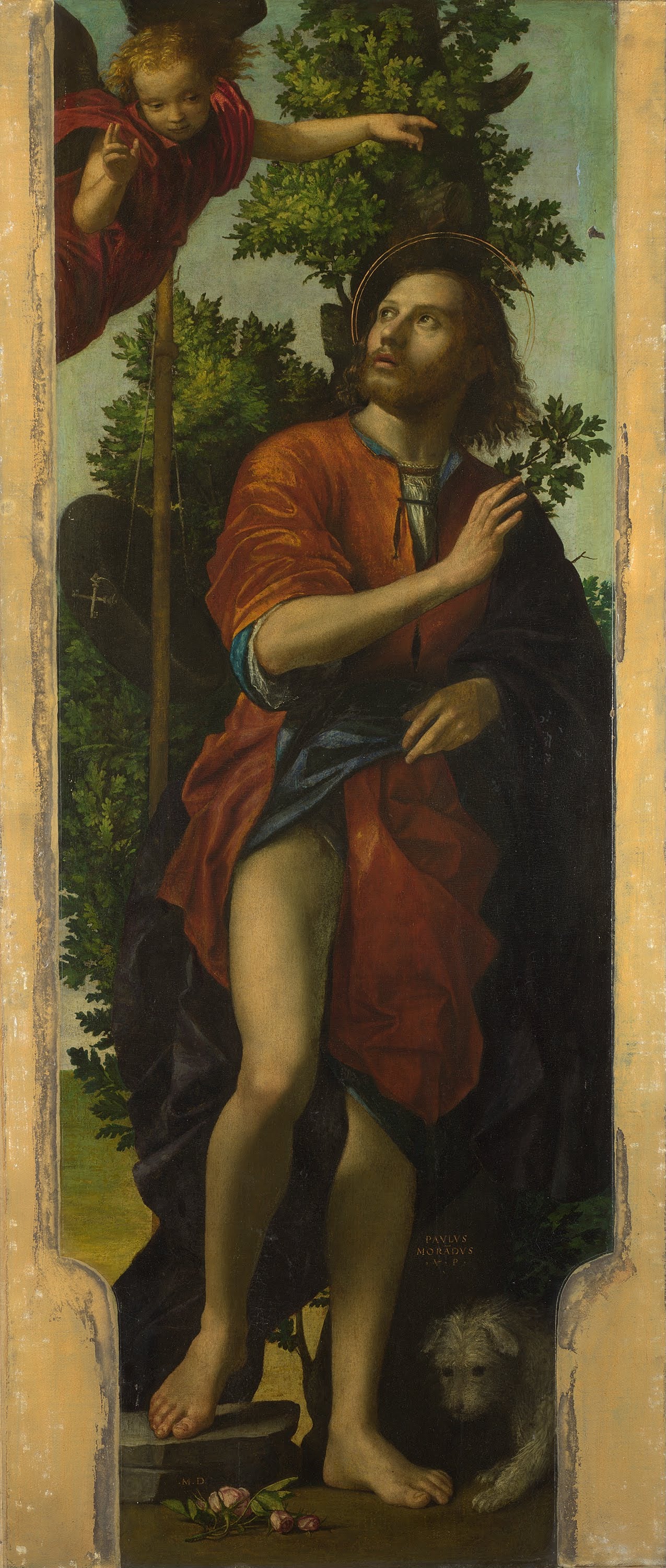 Pintura de San Roque