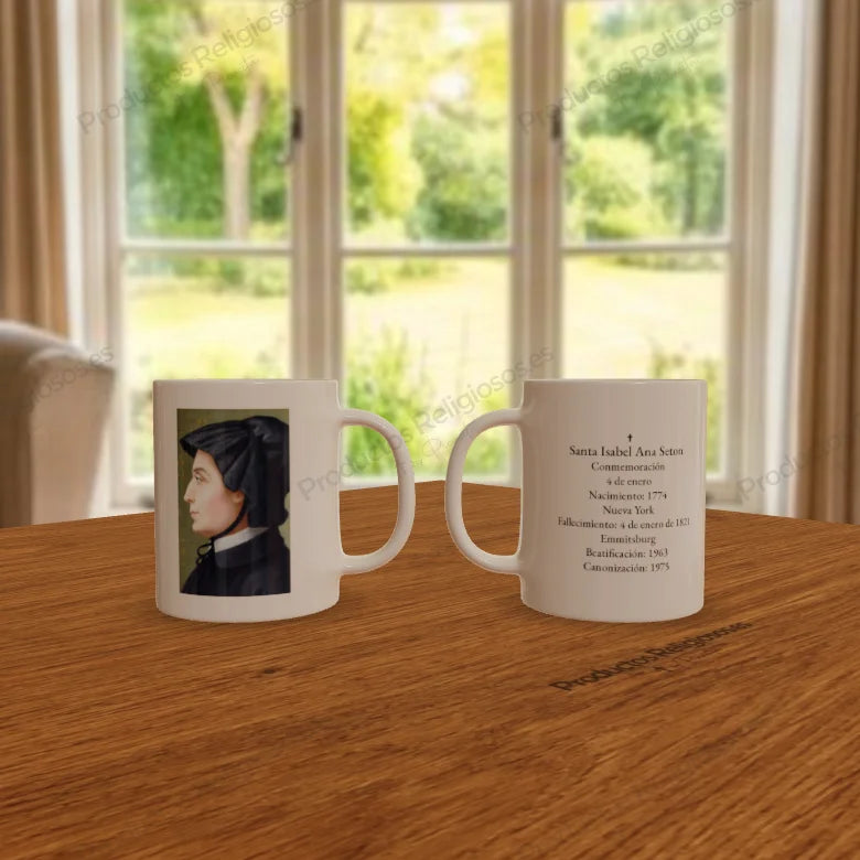 Taza de Santa Isabel Ana Seton