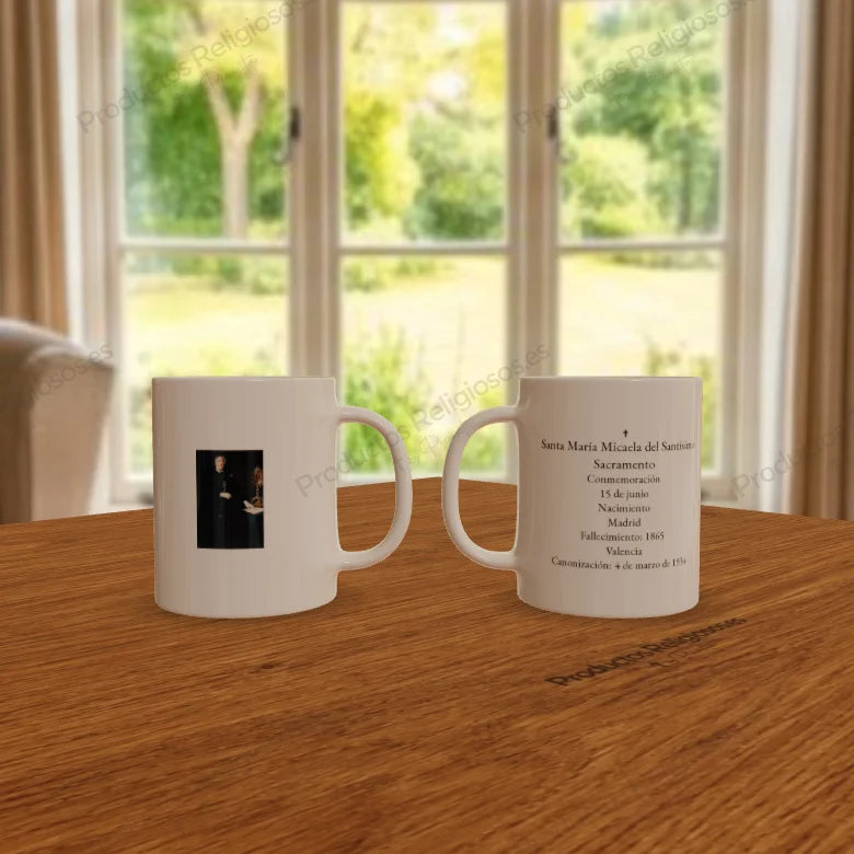 Taza de Santa María Micaela del Santísimo Sacramento