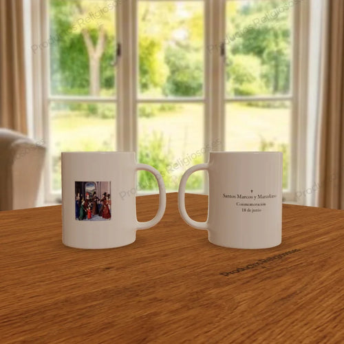 Taza de Santos Marcos y Marceliano