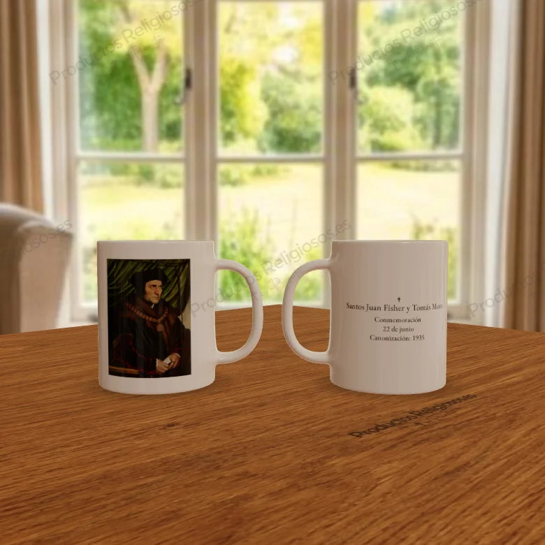 Taza de Santos Juan Fisher y Tomás Moro