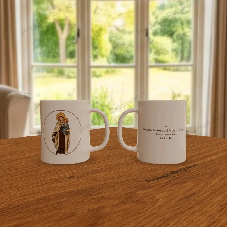 Taza de la oración · Virgen del Carmen