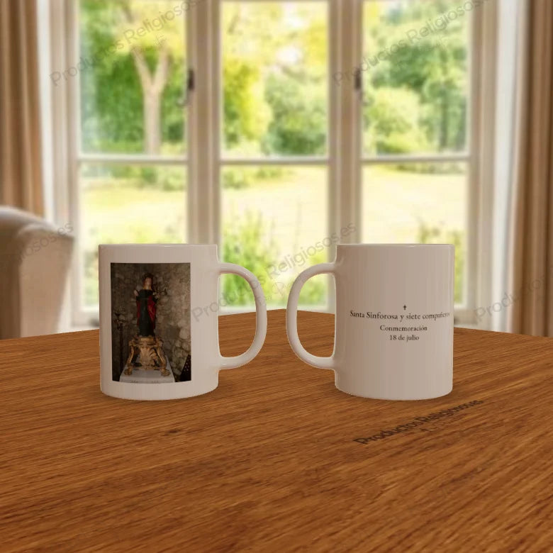 Taza de Santa Sinforosa y siete compañeros