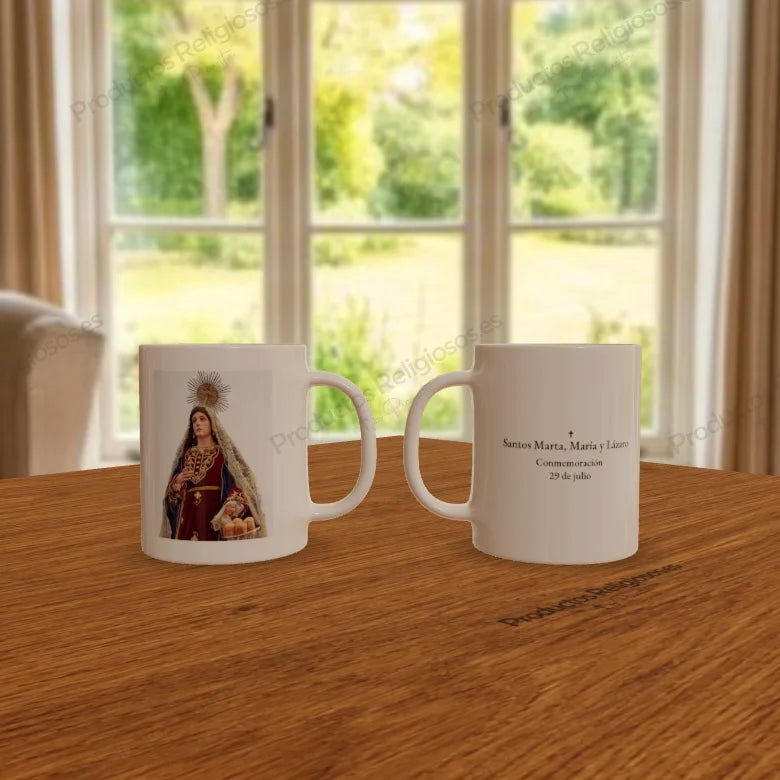 Taza de Santos Marta, María y Lázaro
