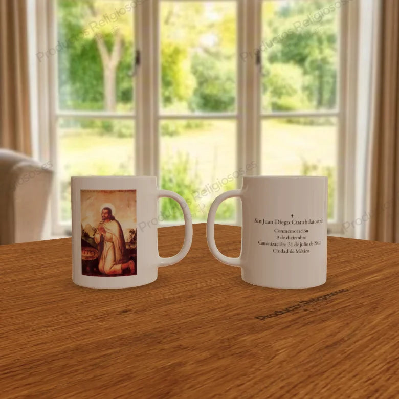 Taza de San Juan Diego Cuauhtlatoatzin