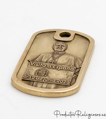 Llavero Visita del Papa Leon XIV a España