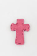 Marcapáginas de Cruz Magnético Rosa