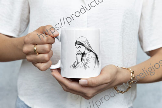 Taza de Santa Bernardita de Lourdes 1