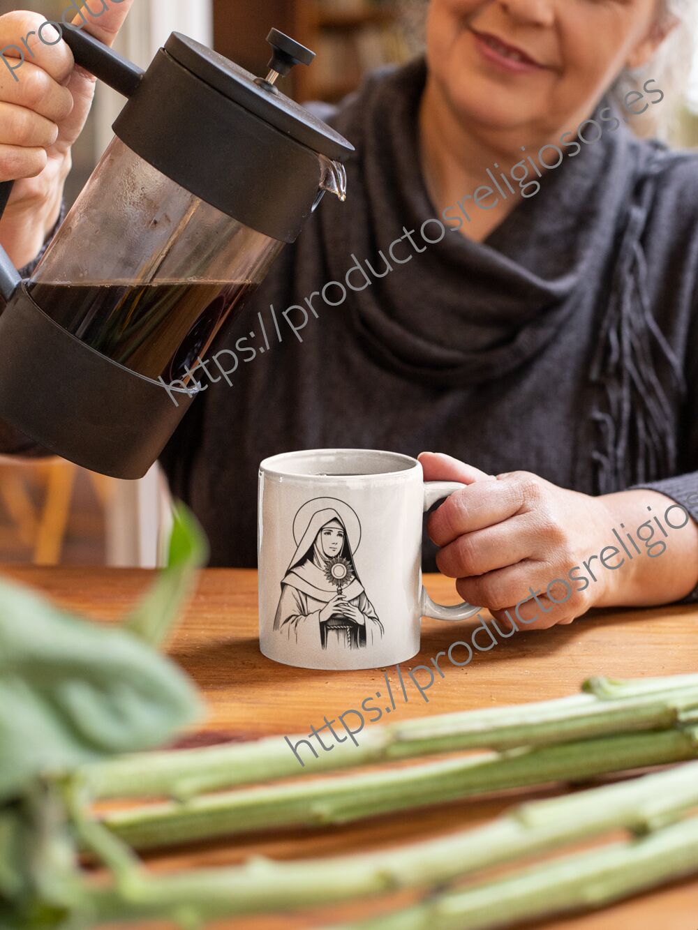 Taza de Santa Clara de Asís 4