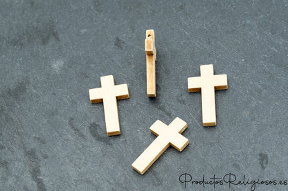 Colgantes Cruz de Madera Grabables