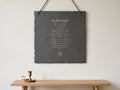 Plato de Pizarra · San Rafael Arcángel Placa de Pared Español