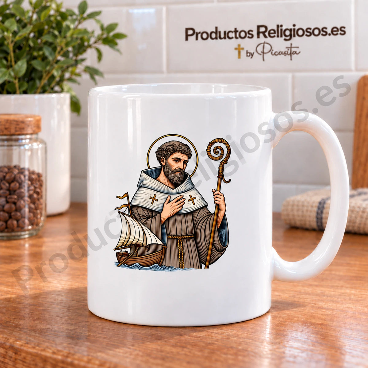 Taza de San Brandán el Navegante 2