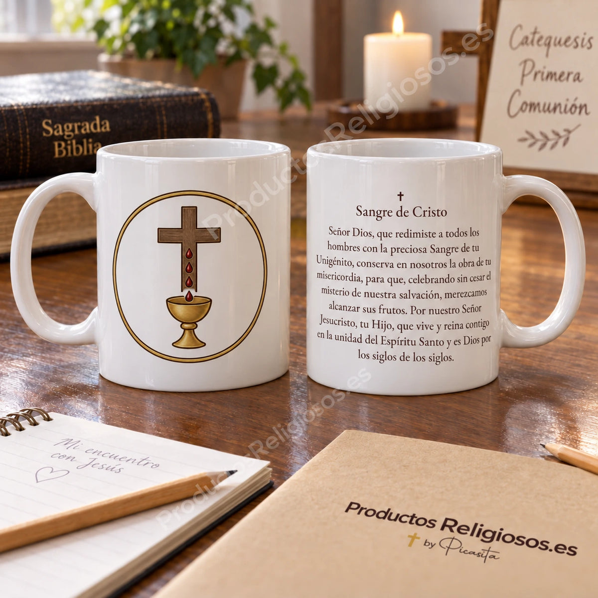 Taza de la oración · Sangre de Cristo