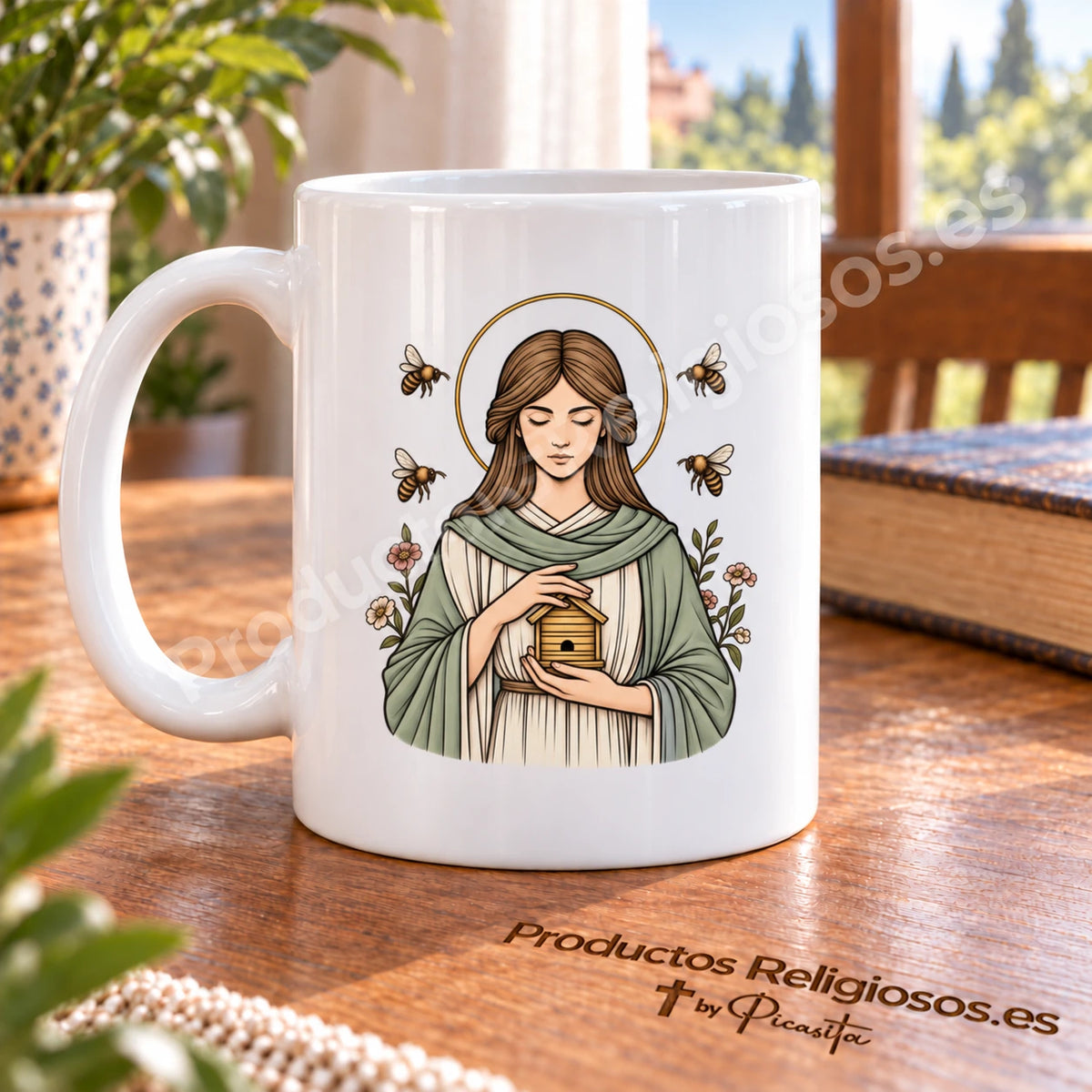 Taza de Santa Abigail (Gobnait) 3