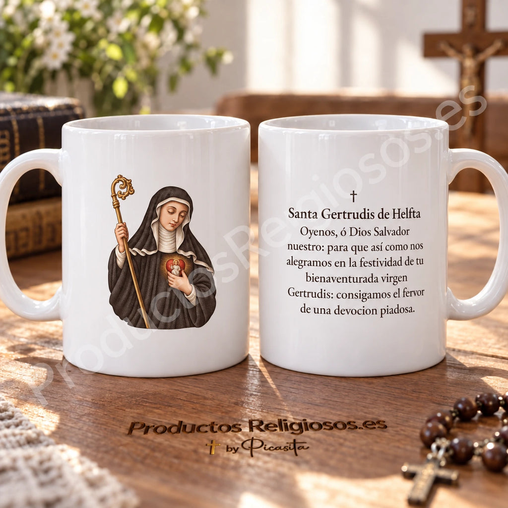 Tasse der heiligen Gertrud von Helfta