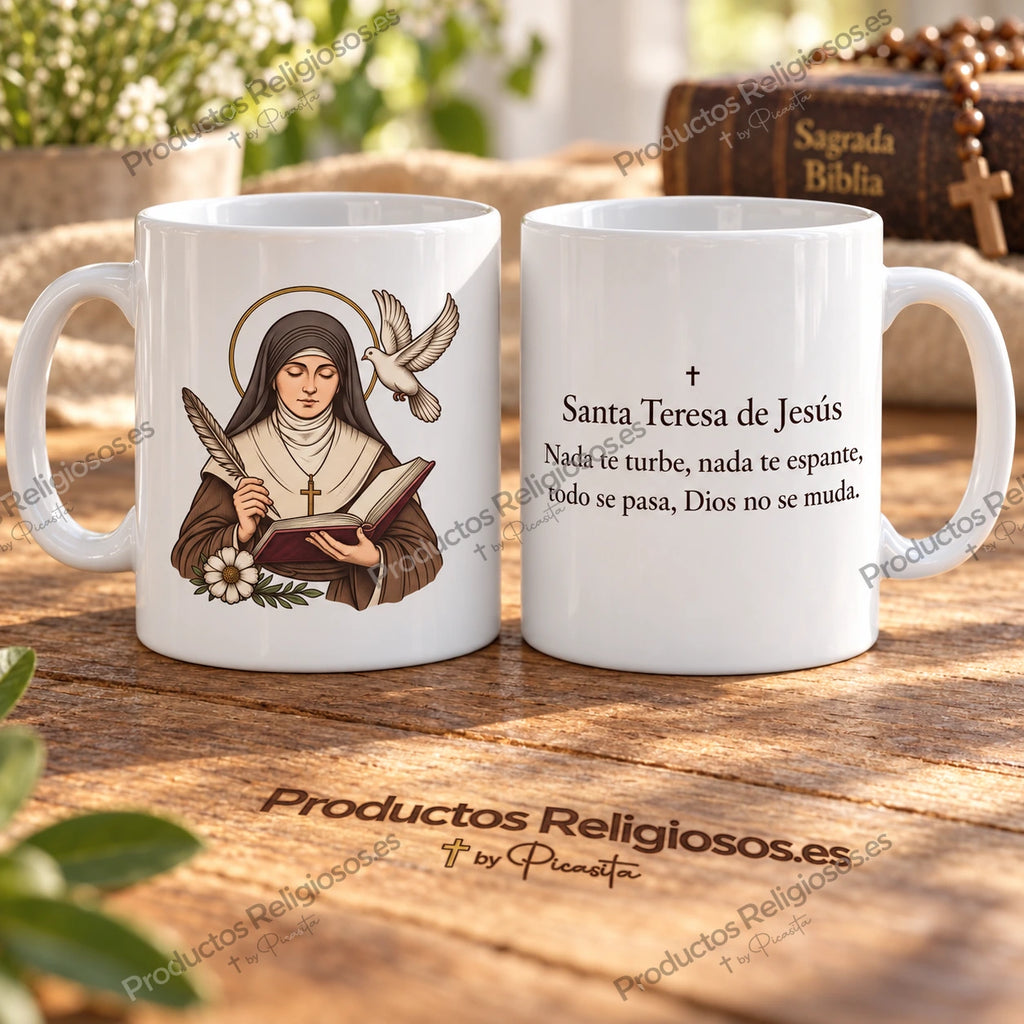 Taza de Santa Teresa de Jesus (Santa Teresa de Avila) 1