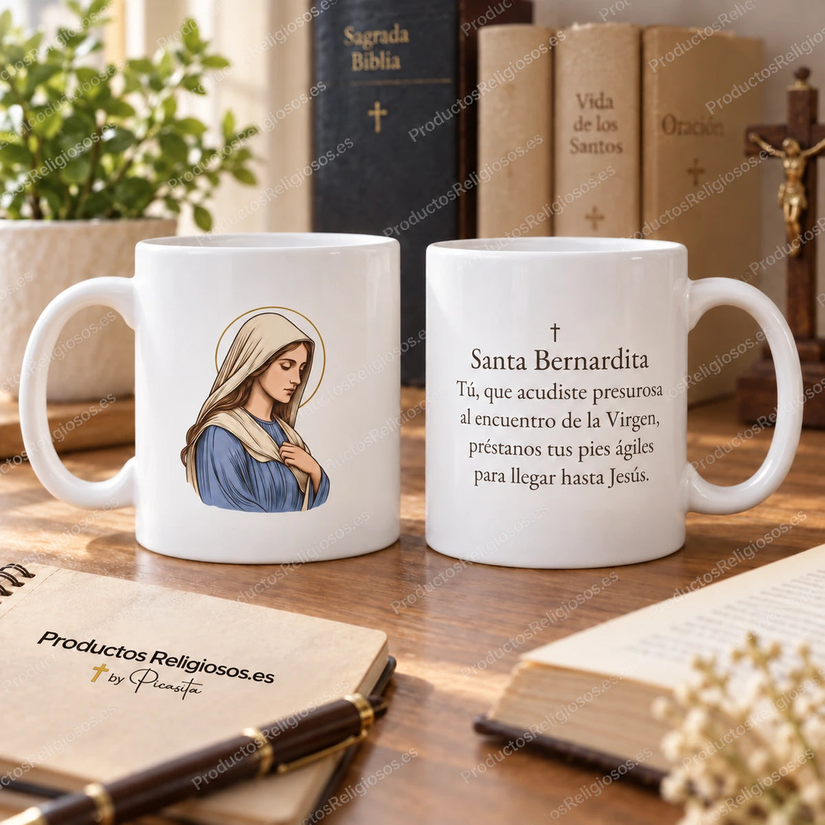 Taza de Santa Bernardita de Lourdes 3