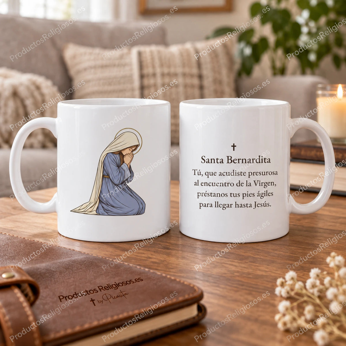 Taza de Santa Bernardita de Lourdes 4