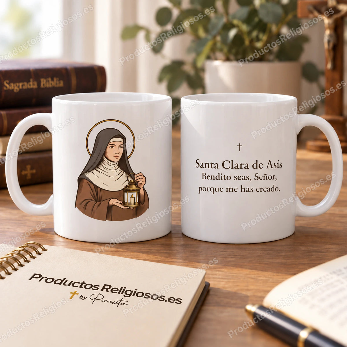 Taza de Santa Clara de Asís 3