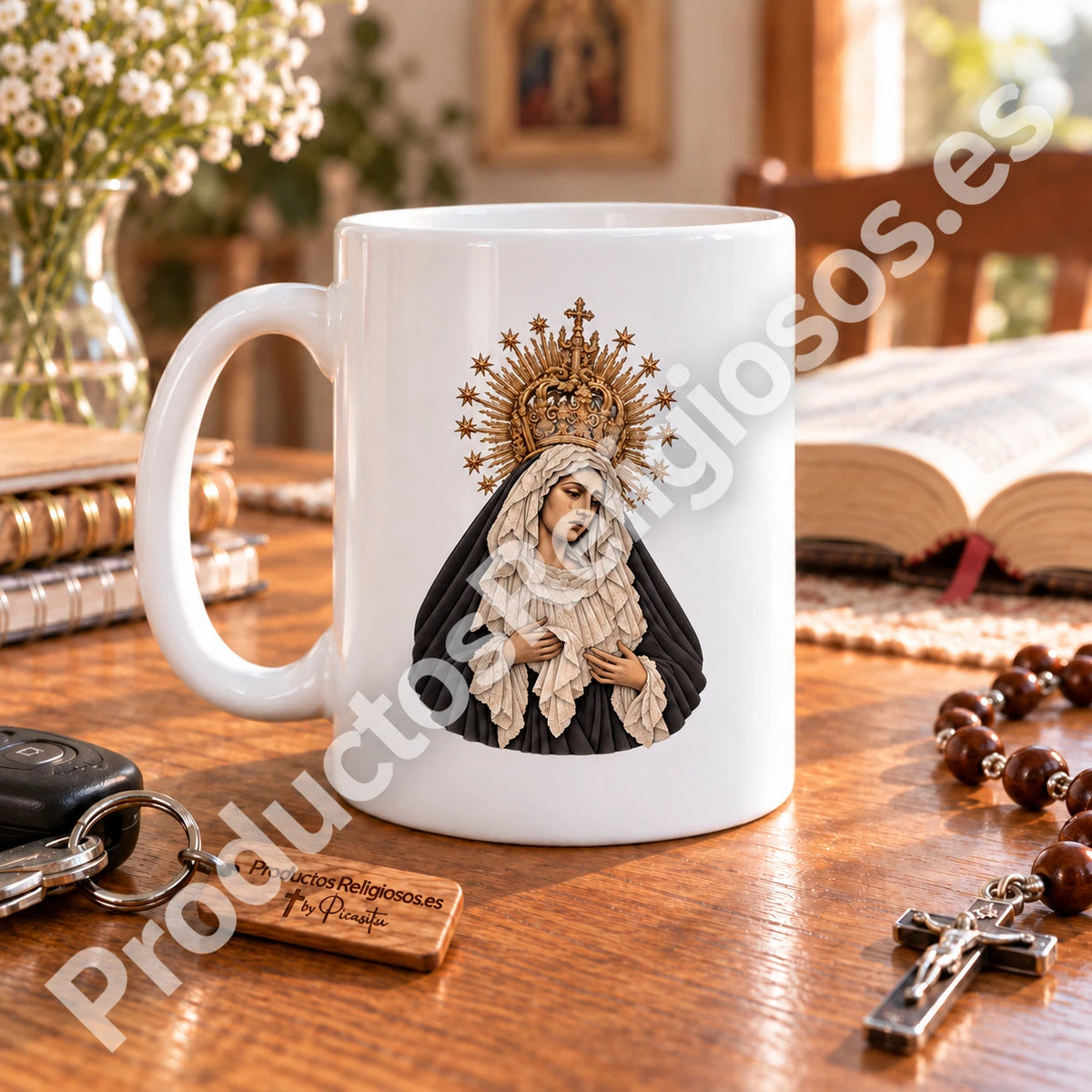 Taza de la Virgen de la Esperanza Macarena 3